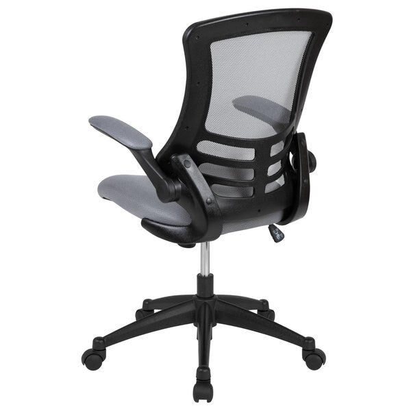 Mid-Back Dark Gray Mesh Ergonomic Task Desk Chair