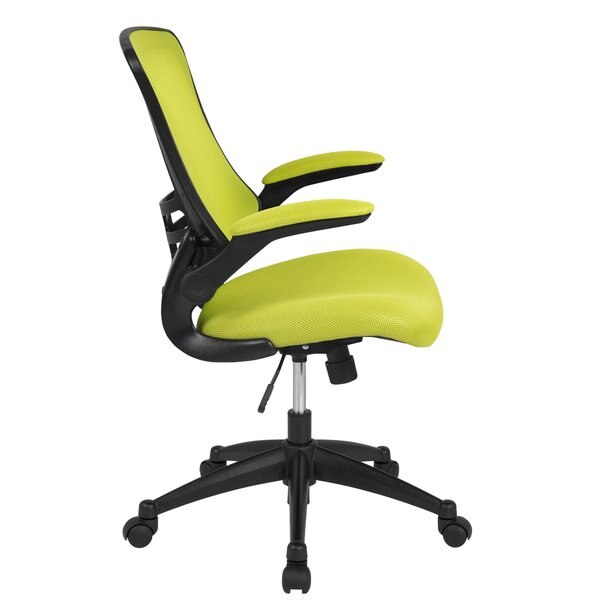 Desk Chair, Mesh, Green Mesh