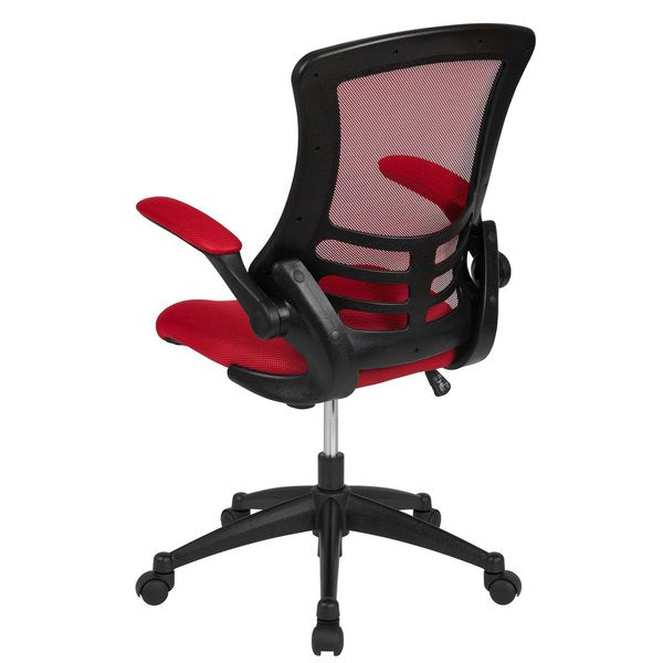 Mesh Ergonomic Chair, Red Mesh