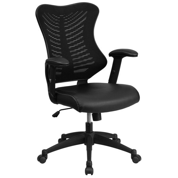 Contemporary Chair, Mesh, 17-1/2