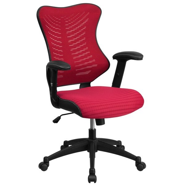 Contemporary Chair, Mesh, 17-1/2