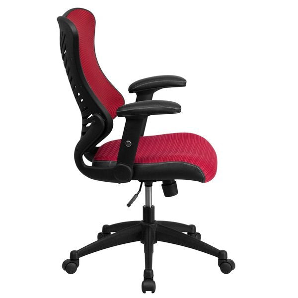 Contemporary Chair, Mesh, 17-1/2
