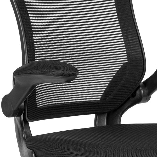 Drafting Chair, Mesh, Black