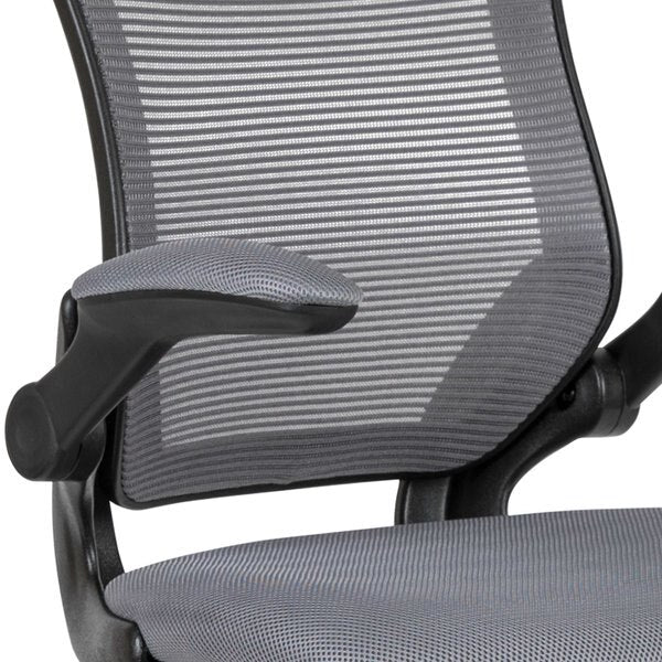 Drafting Chair, Mesh, Dark Gray