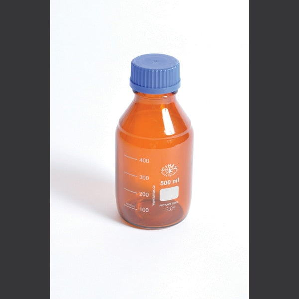 Media/Storage Bottles, Amber, 250M, PK 10