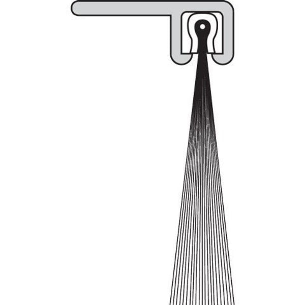 Brushseal, Dock Leveler, Nylon, 1-1/8-in 90 Degree Holder, 1-in Brush, 94-in.