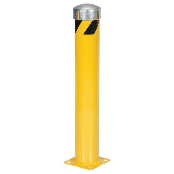 Bollard, 8 in. L, 36 in. H, 58 lb.