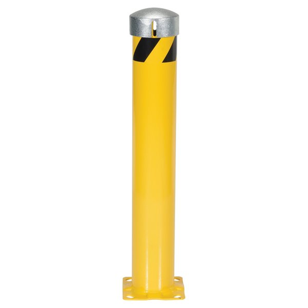 Bollard, 8 in. L, 36 in. H, 58 lb.