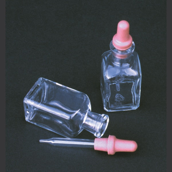 Barnes Dropping Bottle, With Pipet, PK 36