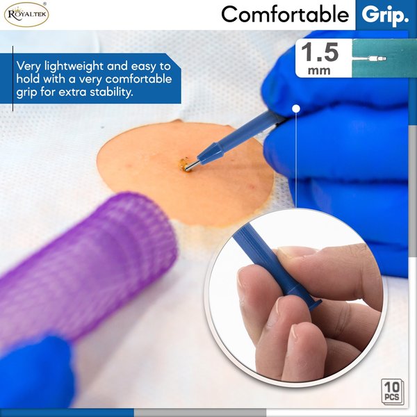 Disposable Biopsy Punch, Size 1.5mm, PK10
