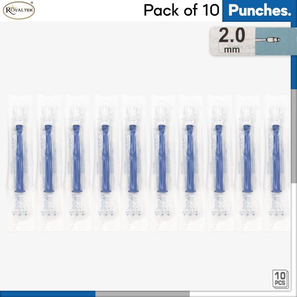 Disposable Biopsy Punch, Size 2.0mm, PK10
