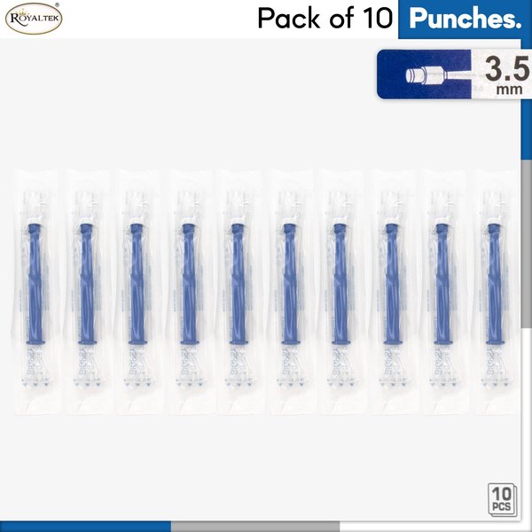 Disposable Biopsy Punch, Size 3.5mm, PK10