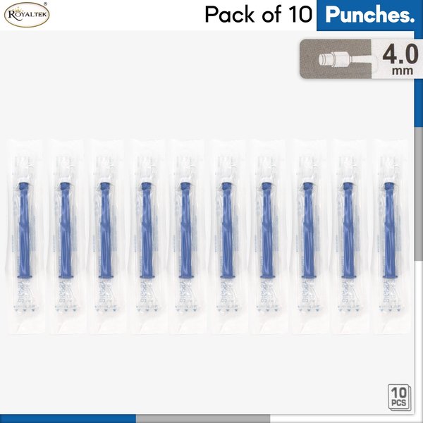 Disposable Biopsy Punch, Size 4.0mm, PK10