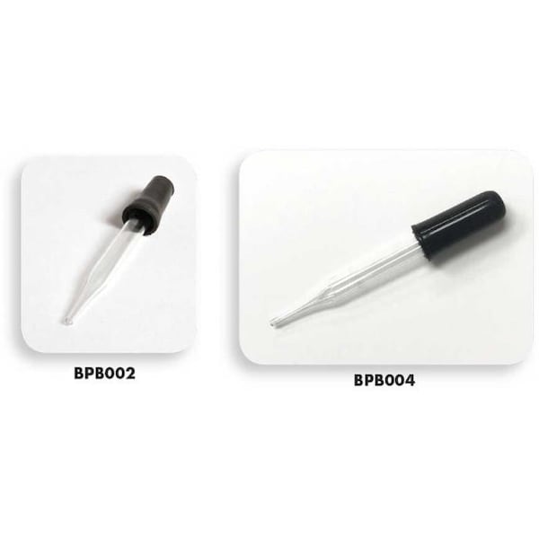 Glass Eye Droppers, 2 mL, PK 12