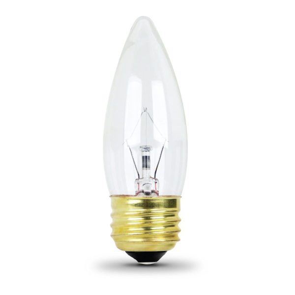Light bulb, LED, Filament style, 4, PK48