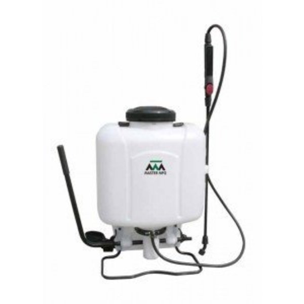 Backpack Sprayer, 15-90 psi, 4 gal., 4 tips