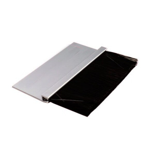 Brushseal, Polyp., 1-1/2-in Straight Holder, 2-in Brush, 94-in.