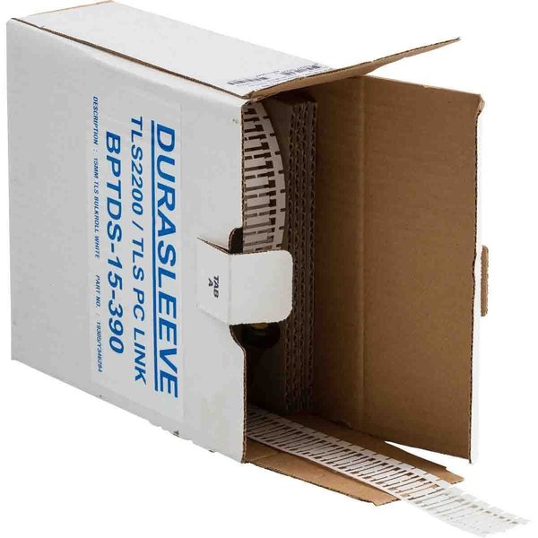 Wire Marker, Rectangle, White, 19/32