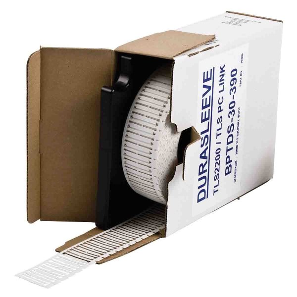 Wire Marker, Rectangle, White, 1 3/16