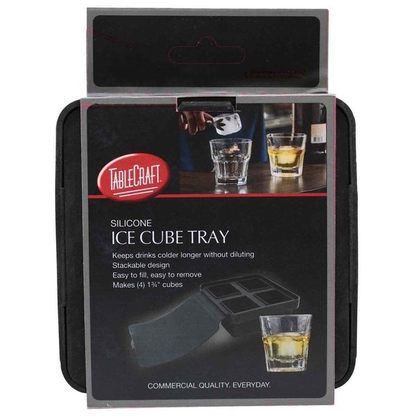 Ice Cube Tray, Black Silicone