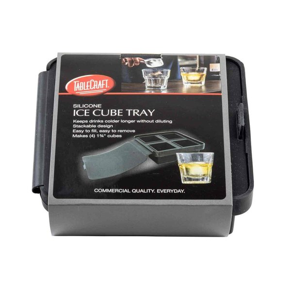 Ice Cube Tray, Black Silicone