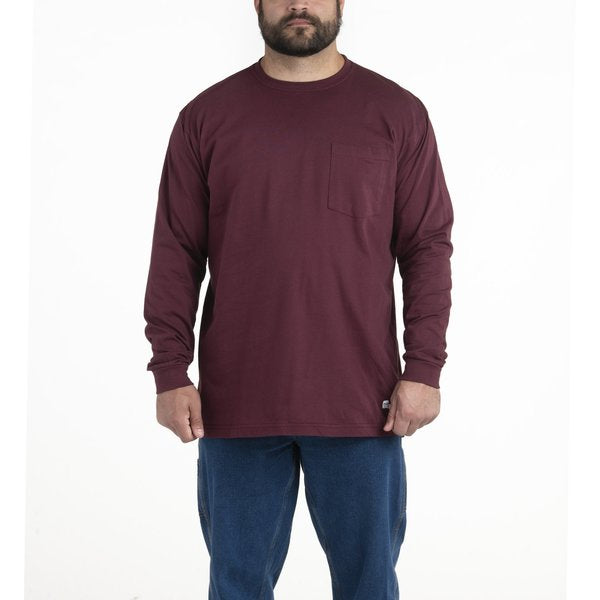 Pocket Tee, HW, Long Sleeve, 6XL, Tall