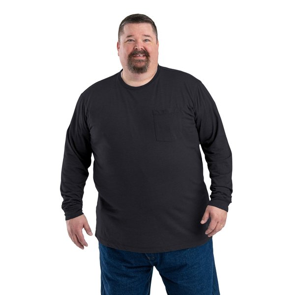 Performance Long Sleeve Pocket Tee, XL