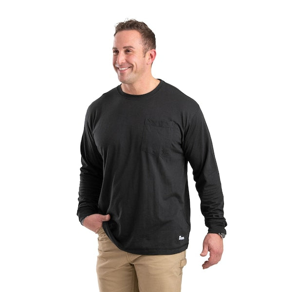 Performance Long Sleeve Pocket Tee, M