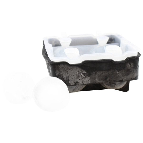 Ice Sphere, Blk Silicone, Four 2