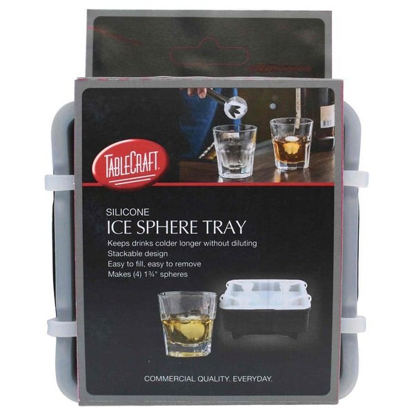 Ice Sphere, Blk Silicone, Four 2