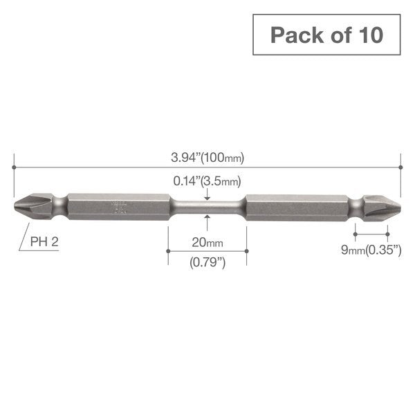 Double-Emded Torsion Bit1/4
