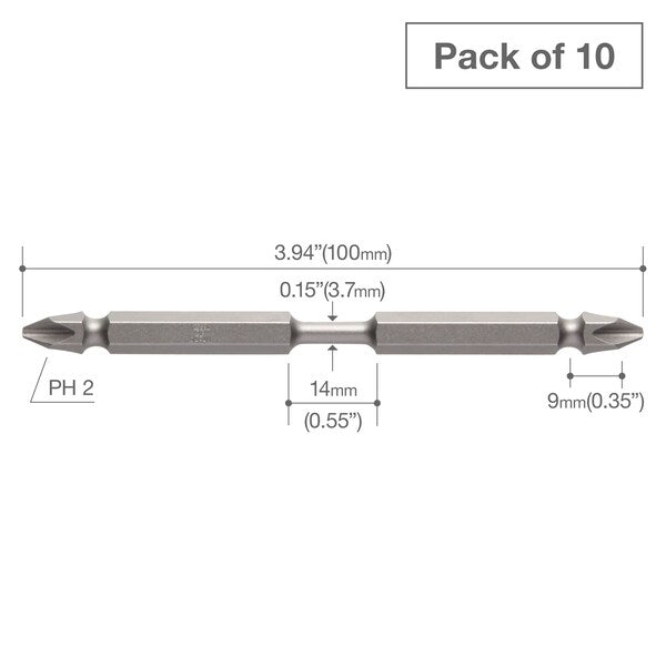 Double-Emded Torsion Bit1/4