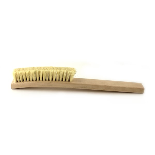BT49 Curved Handle Scratch Brush, Tampico, 4X18, 1