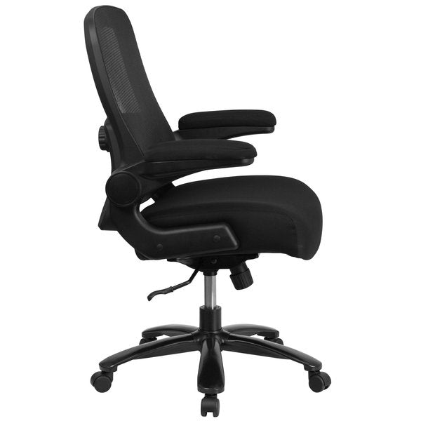 BlackBig and Tall Office Chair, 31 1/2 inW28-1/2