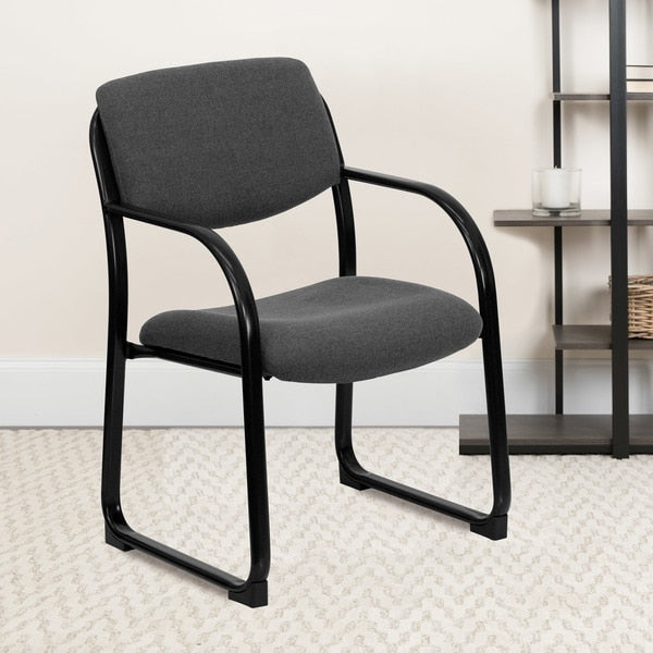 GrayExecutive Side Reception Chair, 23