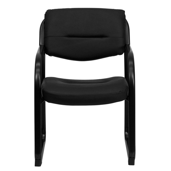BlackExecutive Side Reception Chair, 23