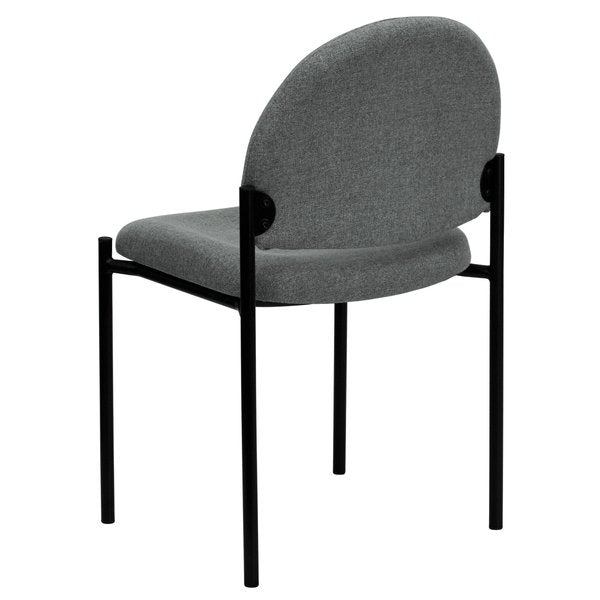 Gray Fabric Stack Chair
