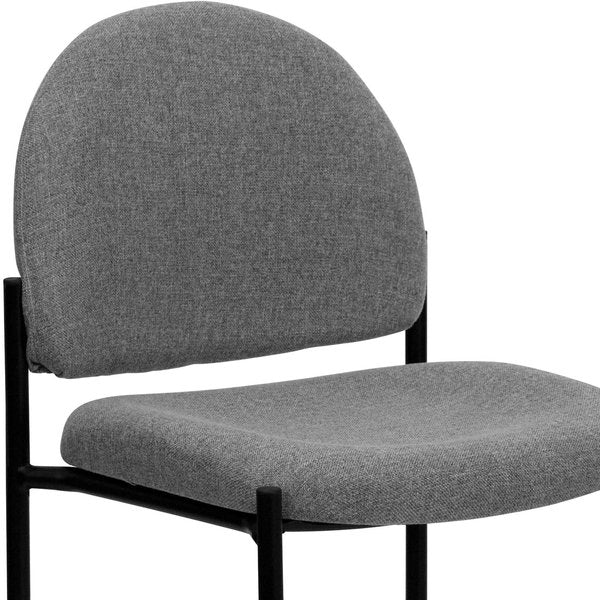 Gray Fabric Stack Chair
