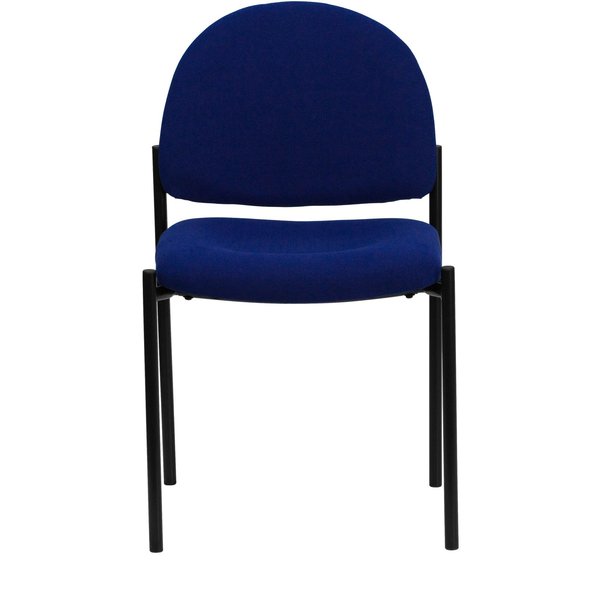 Navy Fabric Stack Chair