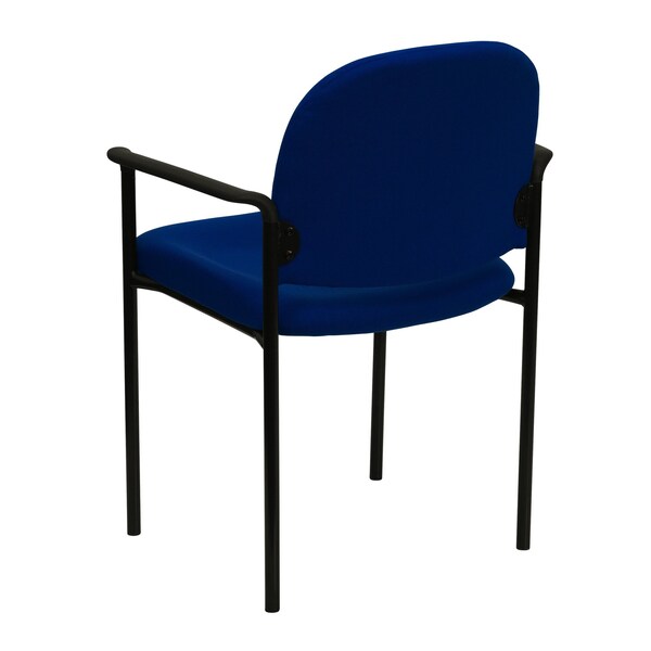 Navy Fabric Stack Chair