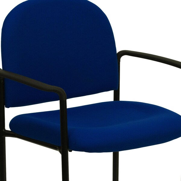 Navy Fabric Stack Chair