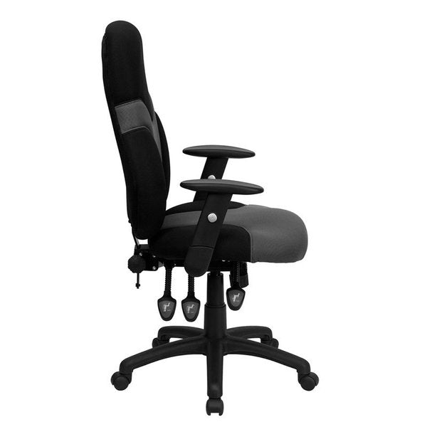 Mesh Task Chair, 22 1/2-, Adjustable Padded