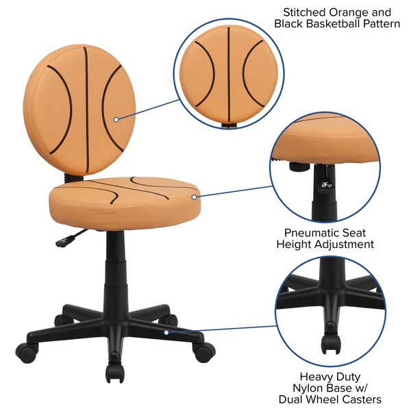 Vinyl Task Chair, 17