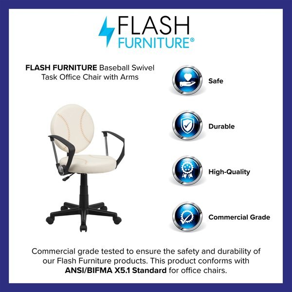 Vinyl Task Chair, 17