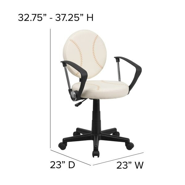 Vinyl Task Chair, 17