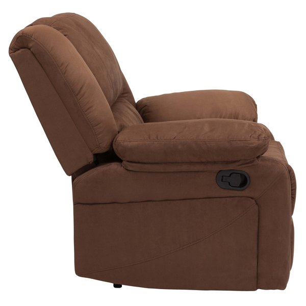 Recliner, Harmony, Microfiber, Brown
