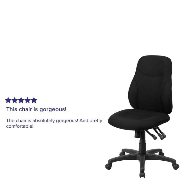 Fabric Task Chair, 16-3/4
