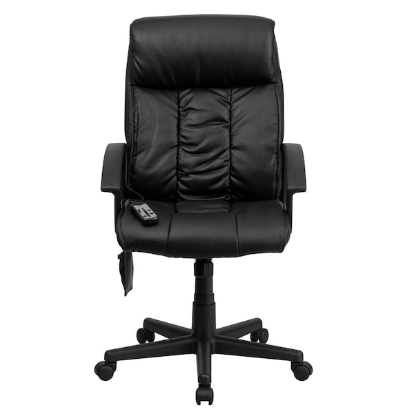 Black High Back Massage Chair