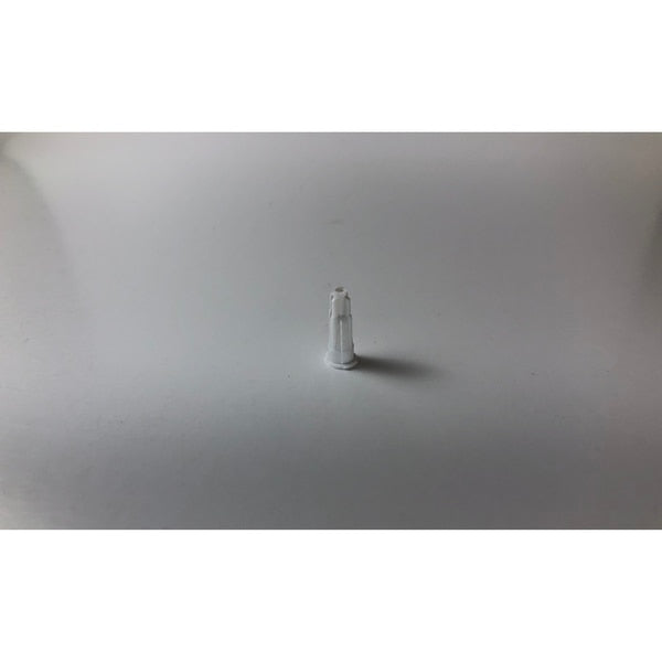 Syringe Caps, Ls and Ll, White, PK100