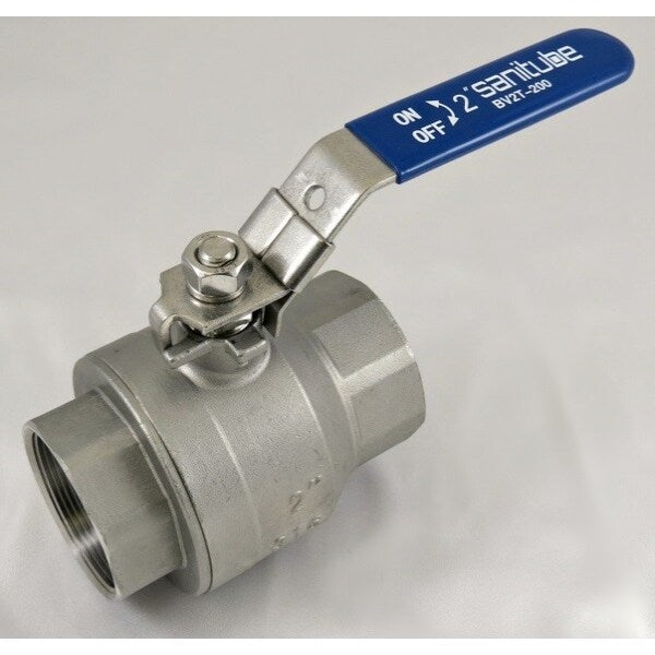 Threaded Ball Valve, Full Port, 2-1/2